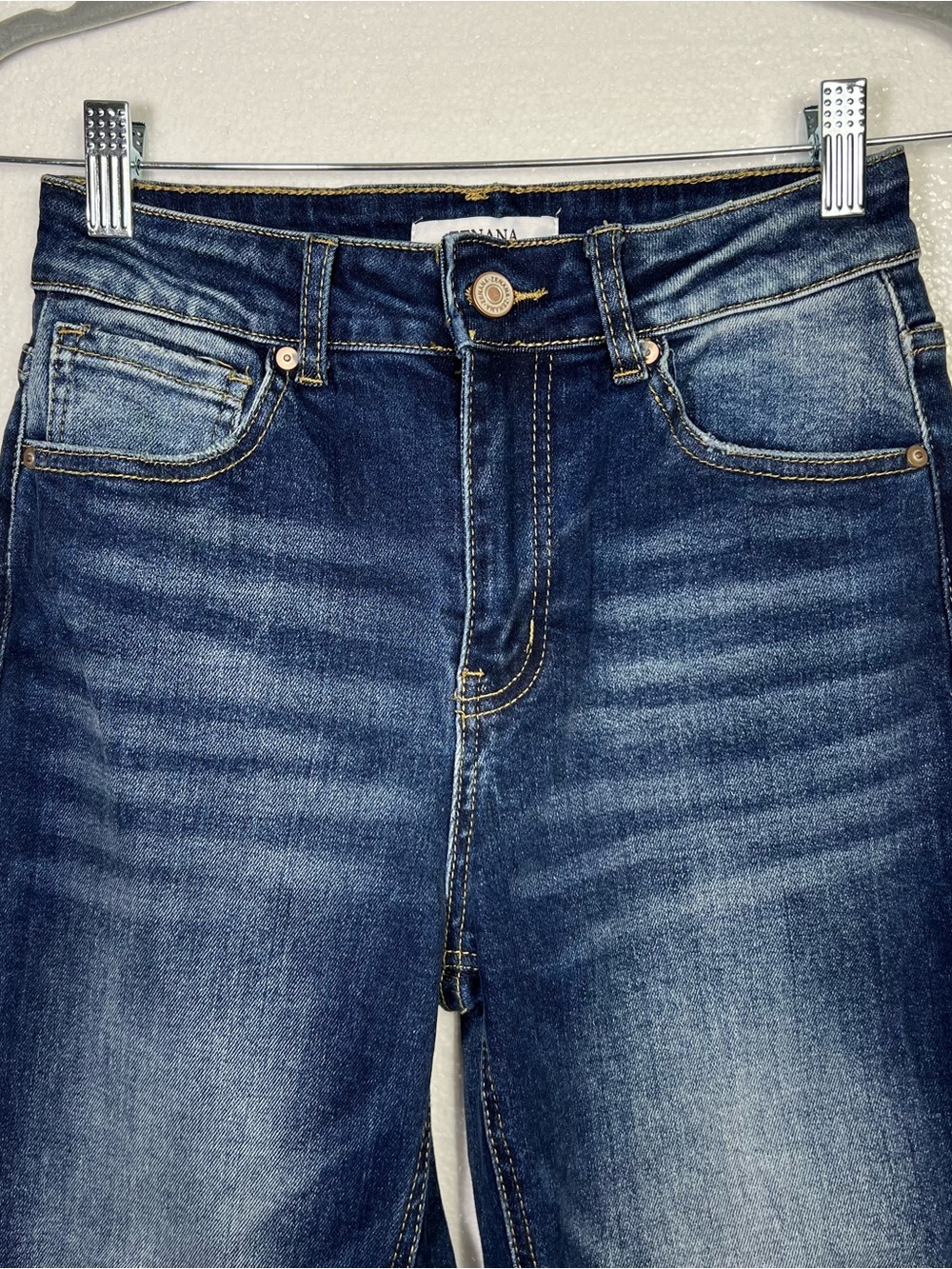 Zenana ripped blue jeans size 27 - Picture 2 of 5